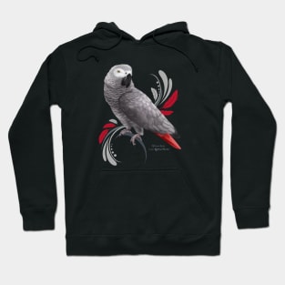 African Grey Hoodie